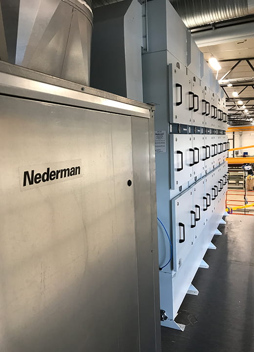 Oil mist filtration with Nederman Filtac OSF