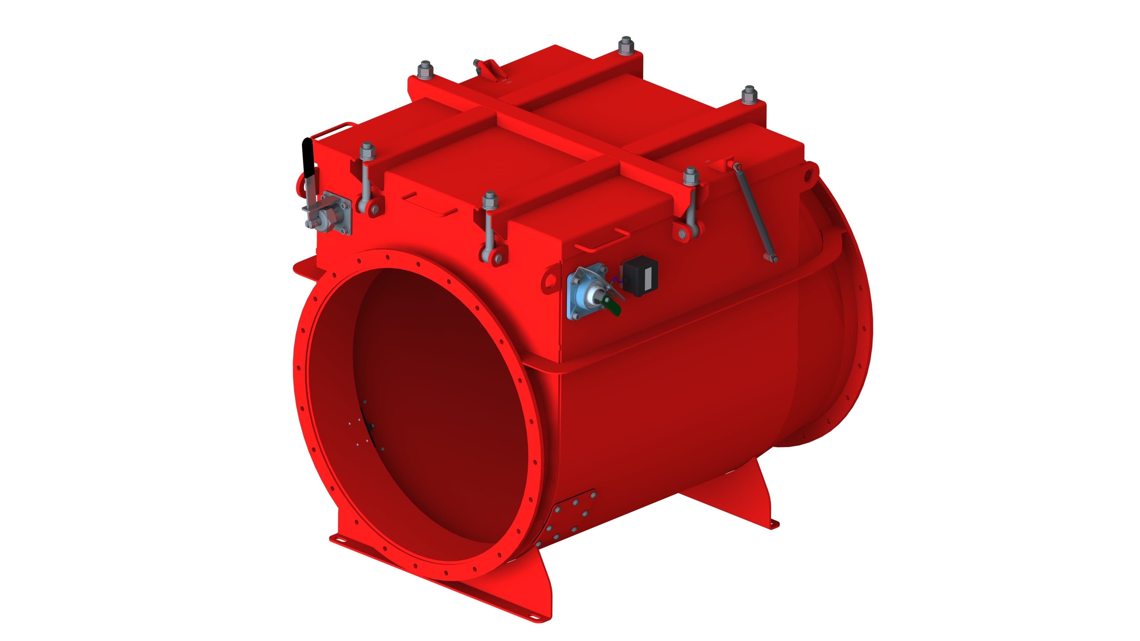 Nederman B-flap 1 Explosion Isolation Flap Valve