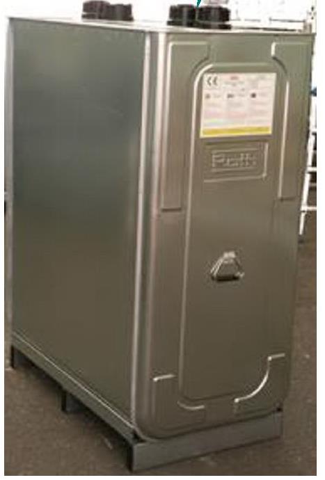 Oiltank 1000L steel/composite