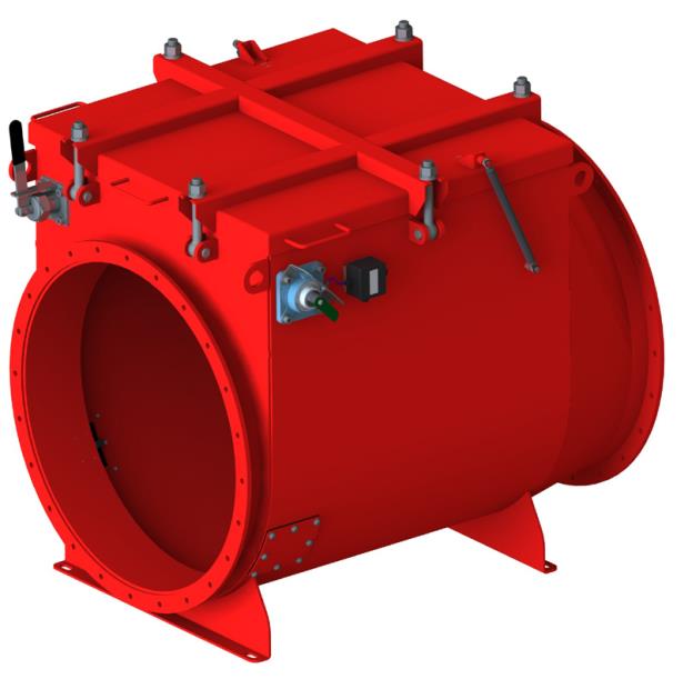 B-Flap I-Explosion Isolation Flap Valve