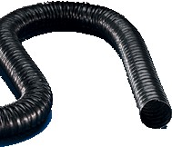 Hose PE-EL 160/2m black