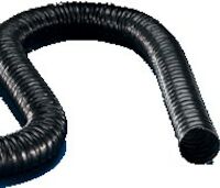 Slange PE-EL 160/2m svart