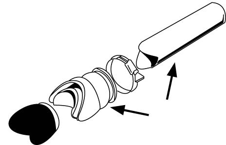 Chambre à air et support de brosse ext.