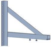 Wall bracket 600mm