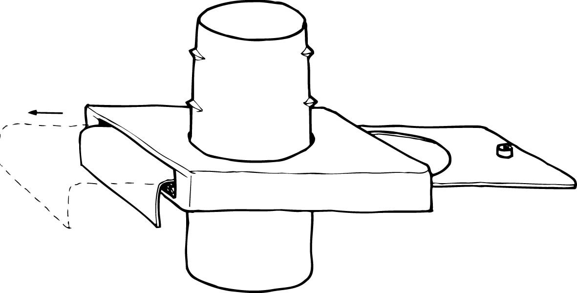 SOV 40 ruční zavírací ventil (D=40)