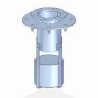 Float holder A4 with ball for tank