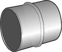 Соединительная трубка Ø75мм