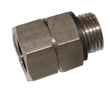 Swivl. coupl. 1/2(m)-3/8(f) SS