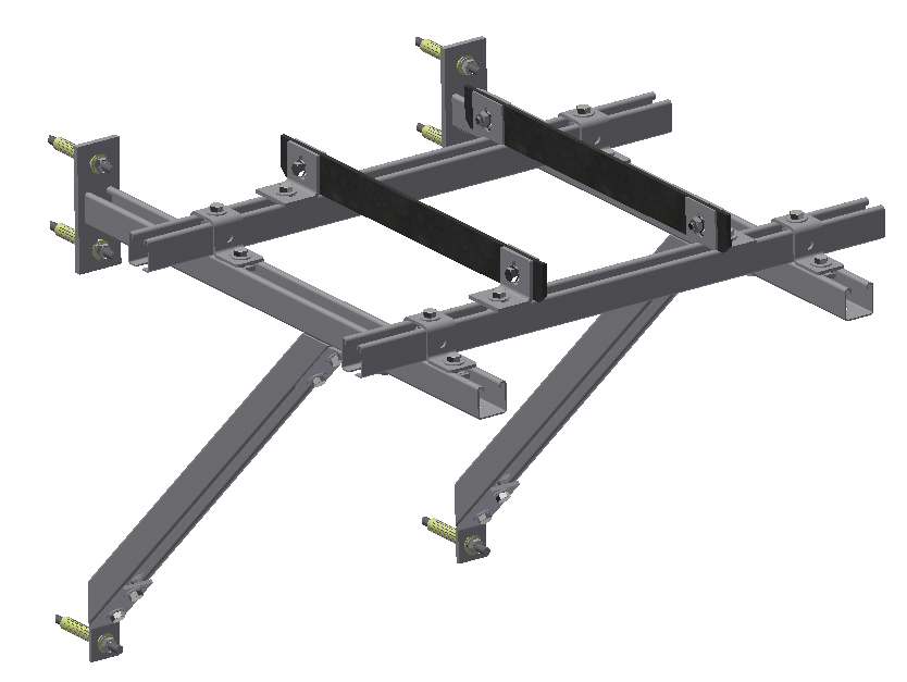 CARZ support frame wall-hanging 1000