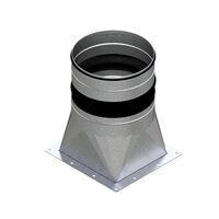 柔性出风口转接头 0.40-224 / 螺旋型 224